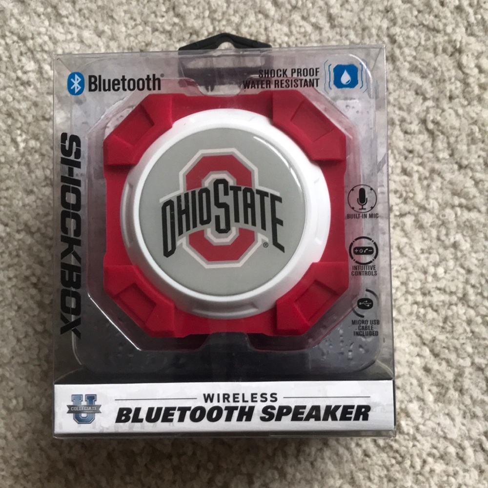 Ohio state Shock box wireless Bluetooth speaker